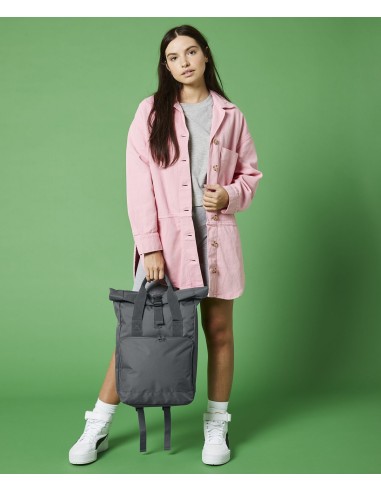 B-BG118-Twin Handle Roll-Top Backpack